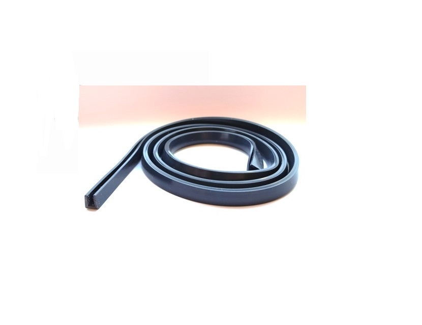 Dru Maestro 60/3 RCH – afdichtband silicoonrubber, U-profiel 10×7.5, antraciet