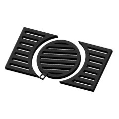 Stookrooster Leda** – 3 delige set