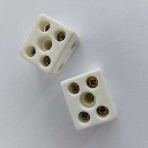 Keramische hittebestendige klem, per 2 stuks Flam haard