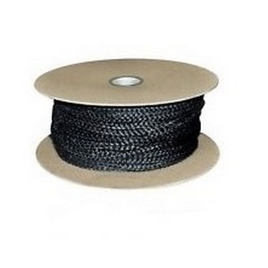 Kachelkoord rond zwart 10 mm per rol 50 meter